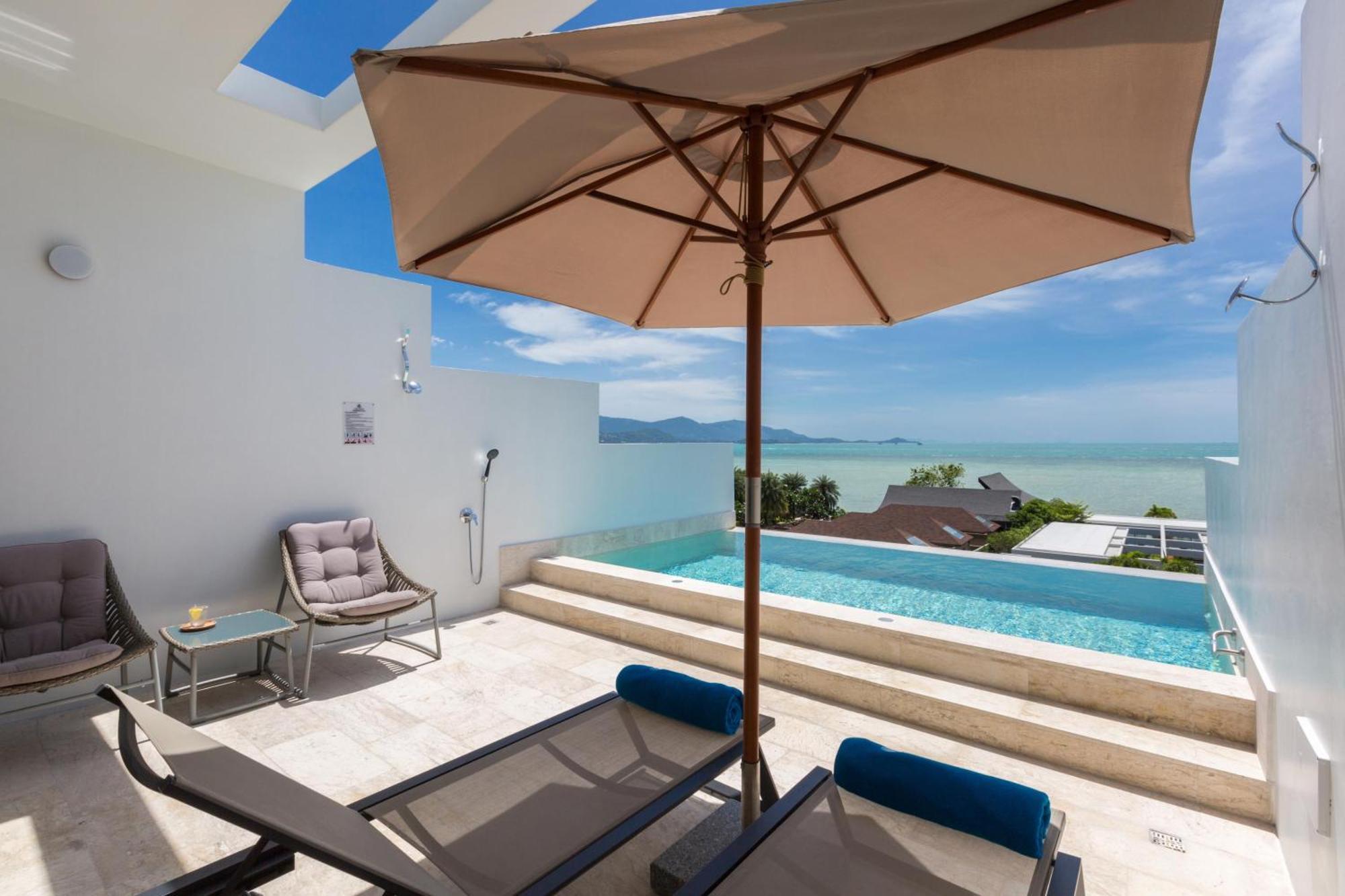 Skye Beach Hotel - Koh Samui Choeng Mon Eksteriør billede