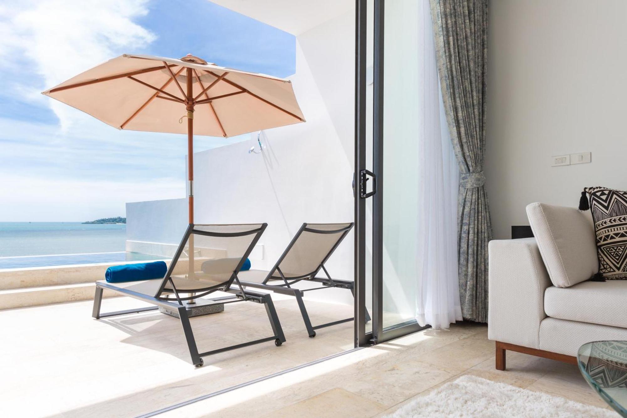 Skye Beach Hotel - Koh Samui Choeng Mon Eksteriør billede